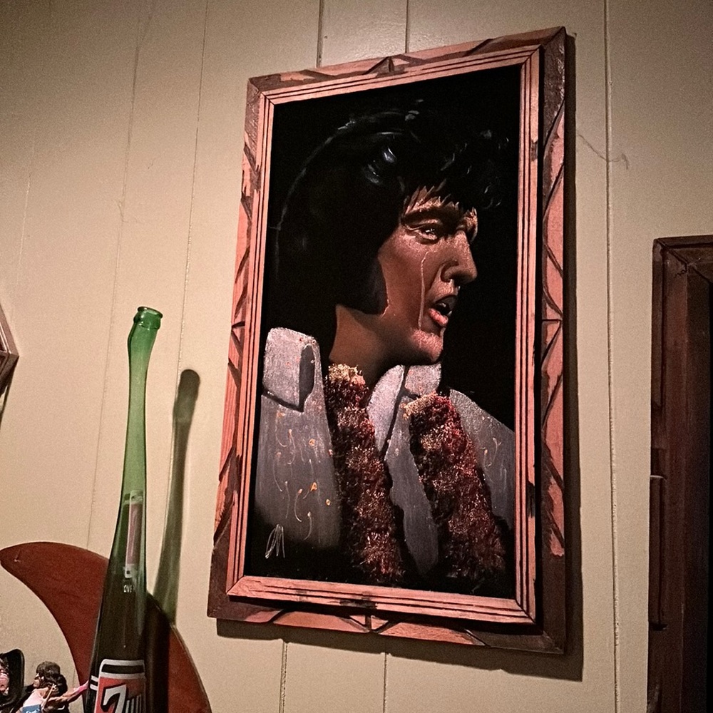 Velvet painting